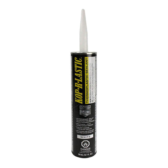 Henry Company Canada Inc. CAULKING ADHESIVES Thermoplastic Henry Kop-R-Lastic 300ml White 20002134 construction essentails  construction companies near me construction companies Construction
