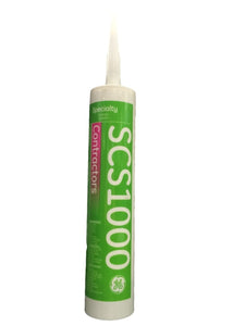 Hexion Canada Inc. CAULKING ADHESIVES Silicone GE SCS1700 Sanitary 300ml White 1702 20000174 construction essentails  construction companies near me construction companies Construction
