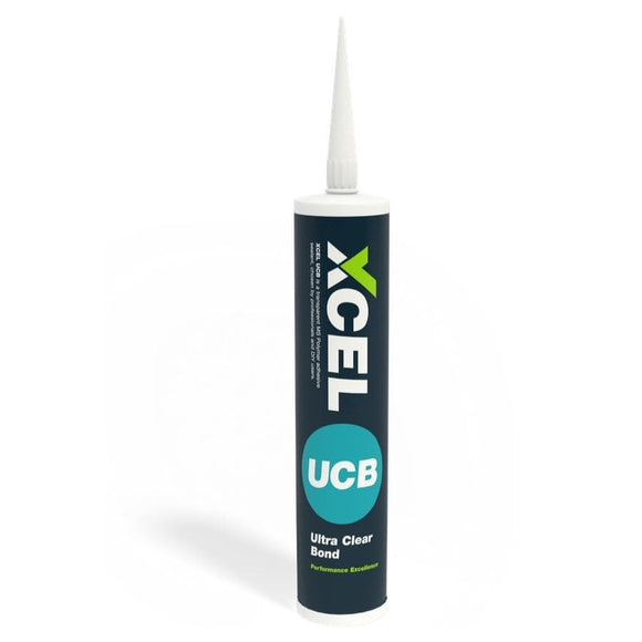 Xcel Building Products Inc. CAULKING ADHESIVES Adhesives Xcel UCB Ultra Clear Bond 290ml 20001274 construction essentails  construction companies near me construction companies Construction